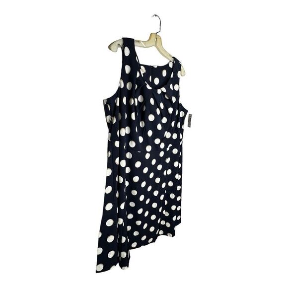 Dressbarn Polka Dot Dress with Belt nwt size 22W - Picture 4 of 8